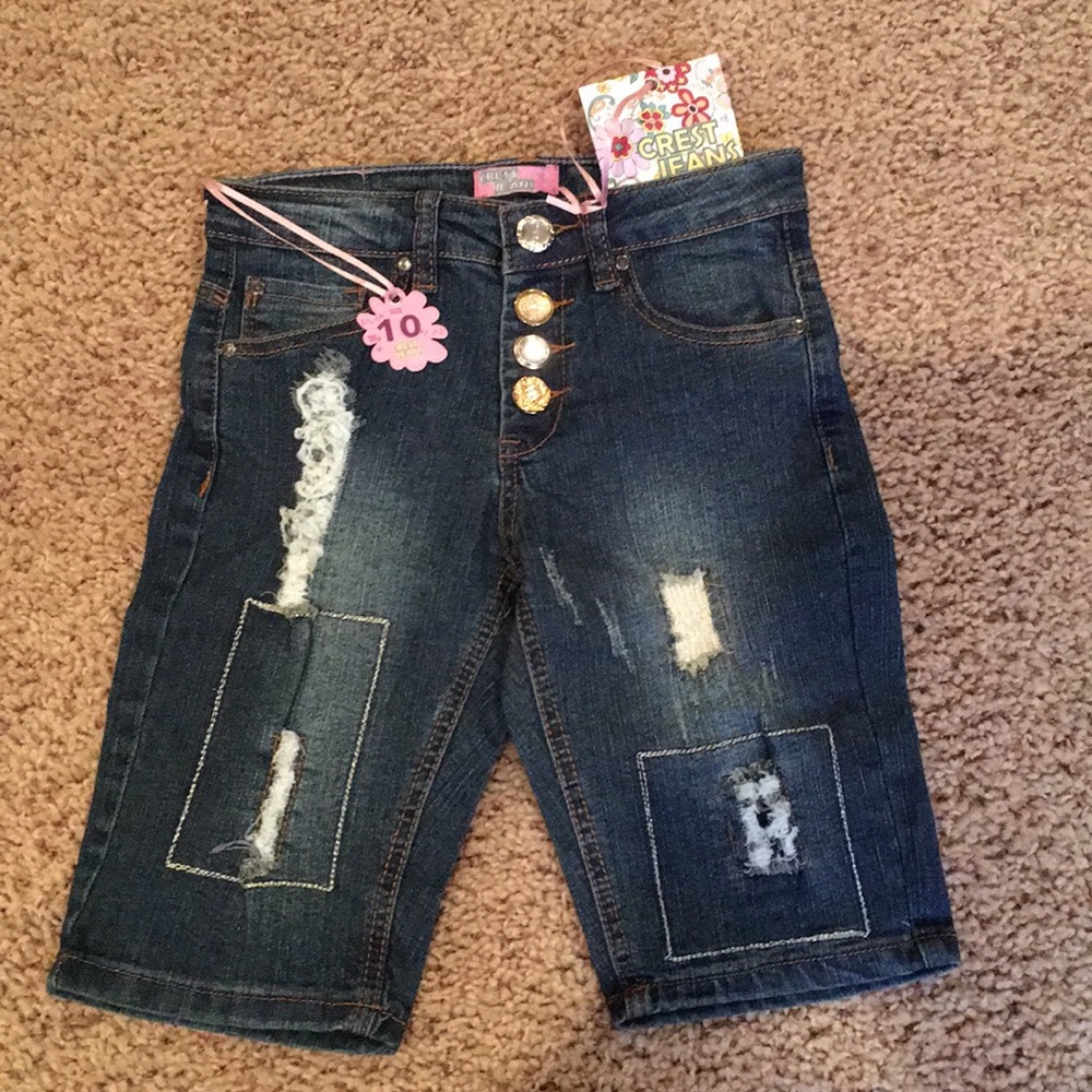 Midi dark wash shorts from Crest Jeans size 10